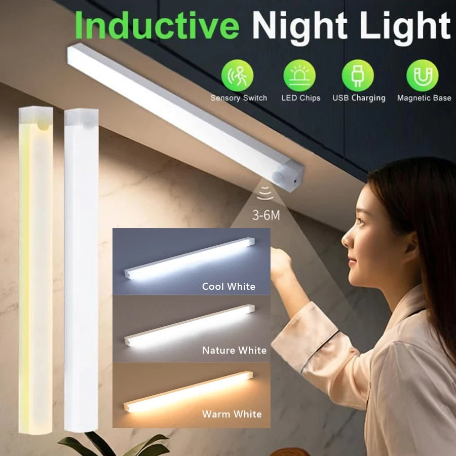 Rechargeable Motion Sensor LED Light Bar