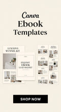 Editable Ebook Canva Template Bundle | Create, Customize & Sell